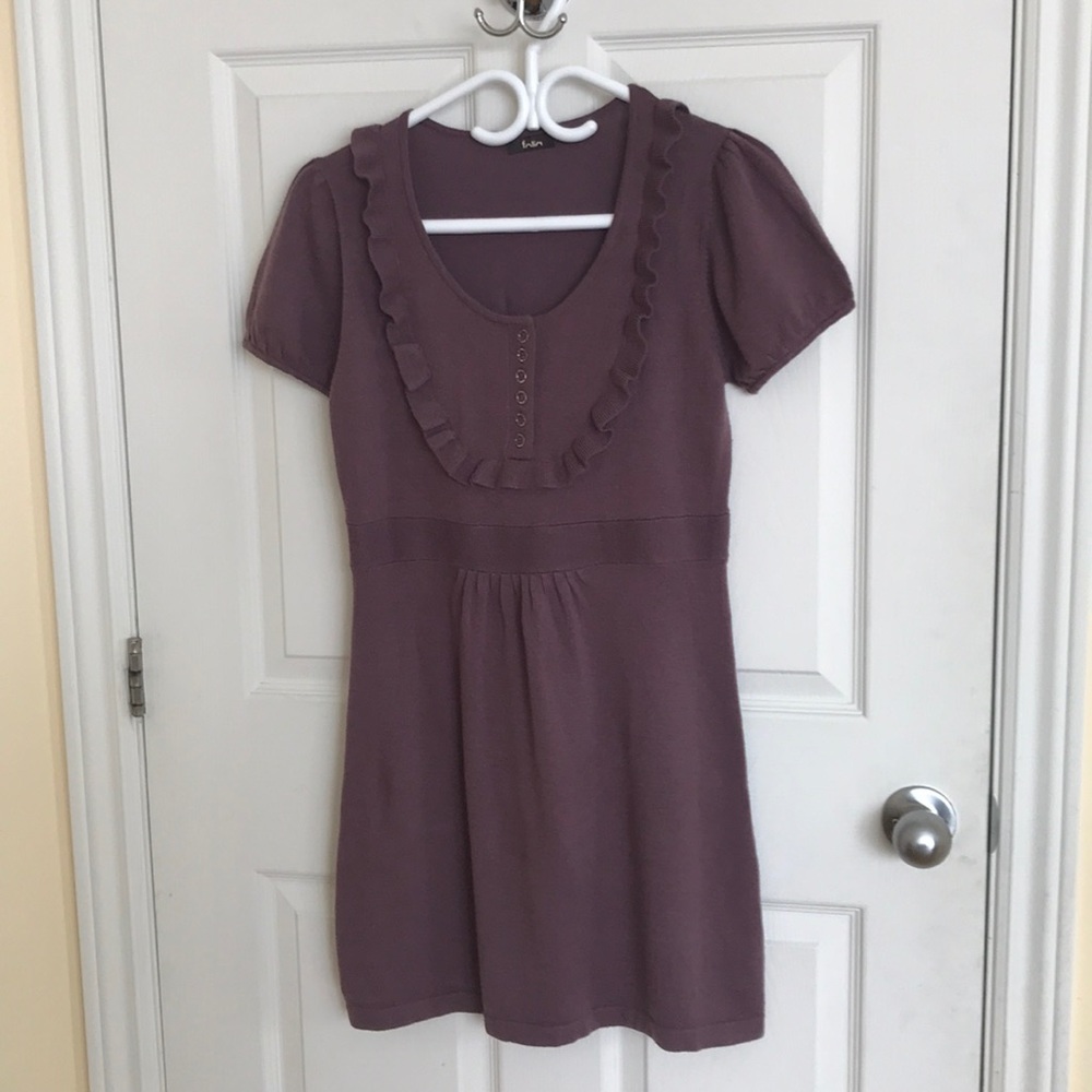Folia mini-dress in light purple